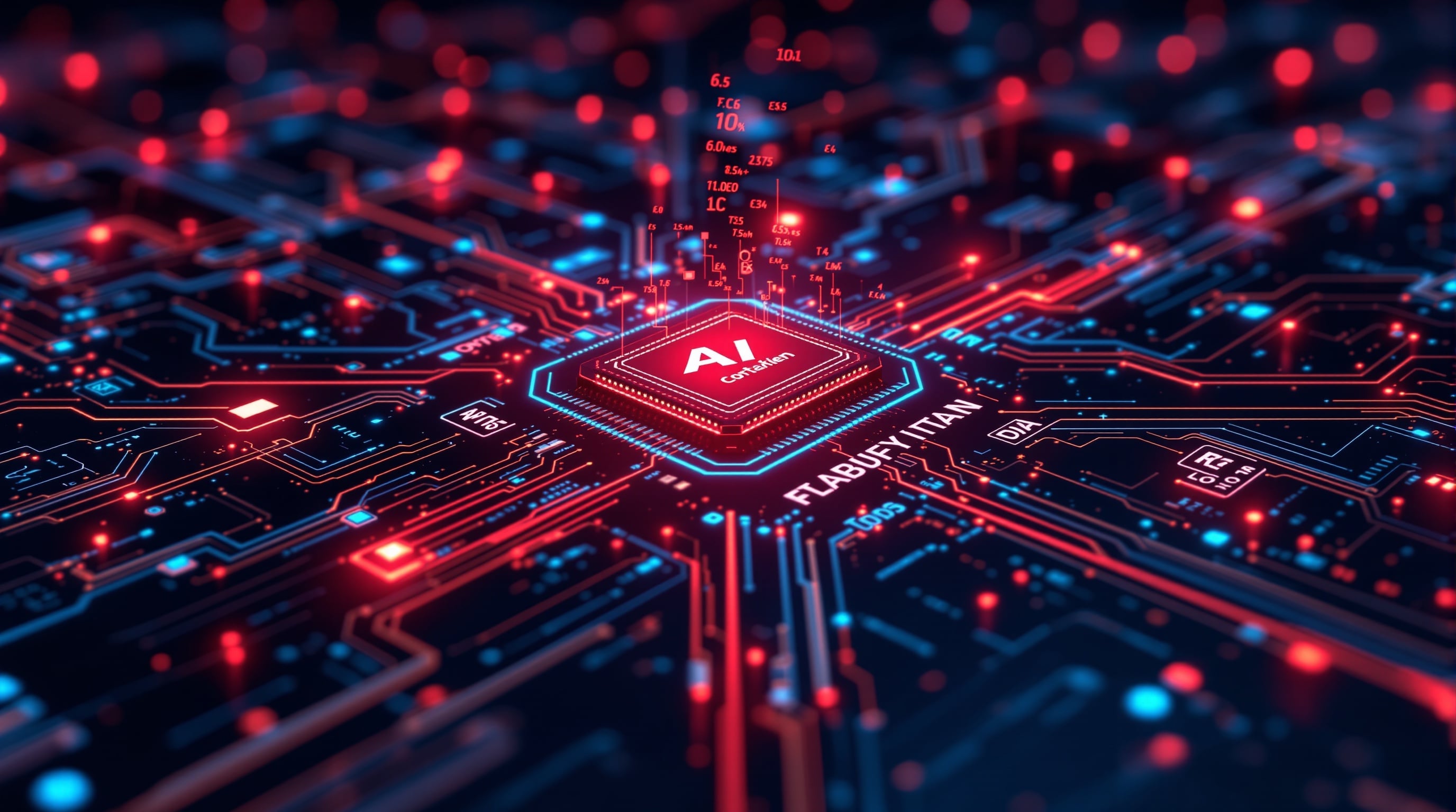 AI trading engine processing market data